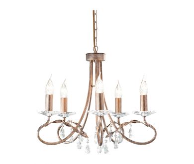 Купить Подвесная люстра Elstead Lighting Christina CRT5-SILVER-GOLD Подвесная люстра Elstead Lighting Christina CRT5-SILVER-GOLD