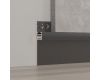 Алюминиевый профиль Arlight ARH-PLINTUS-50-FANTOM-3000 BLACK 052699