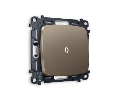 Купить Комплект механизма 1-кл проходного выключателя с подсветкой Ambrella Volt Omega MO632035 Комплект механизма 1-кл проходного выключателя с подсветкой Ambrella Volt Omega MO632035