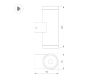 Уличный настенный светильник Arlight LGD-RAY-WALL-TWIN-R65-2x12W Day4000 044232