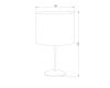 Настольная лампа TK Lighting 5278 Tercino Blue