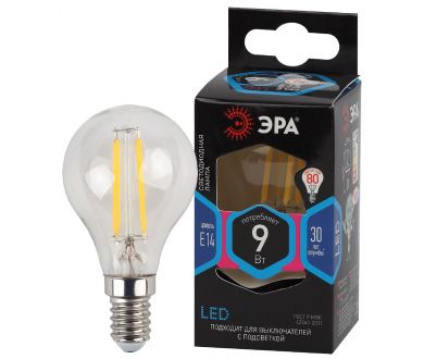 Купить Лампа светодиодная Эра E14 9W 4000K F-LED P45-9w-840-E14 Б0047026 Лампа светодиодная Эра E14 9W 4000K F-LED P45-9w-840-E14 Б0047026
