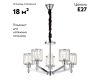 Подвесная люстра Escada Premium Line 691/5S (Chrome)