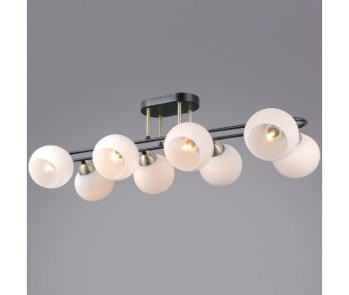 Купить Потолочная люстра Illumico IL0790-8CSQ-25 BK AB TRENTO Потолочная люстра Illumico IL0790-8CSQ-25 BK AB TRENTO