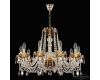 Подвесная люстра Bohemia Ivele Crystal 5402/10/240 G Amber/M-1H
