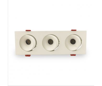 Купить Встраиваемый светильник AM Group AM480-3 WH+WH 23,1W Встраиваемый светильник AM Group AM480-3 WH+WH 23,1W