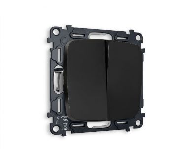 Купить Комплект механизма 2-кл выключателя Ambrella Volt Omega MO803010 Комплект механизма 2-кл выключателя Ambrella Volt Omega MO803010