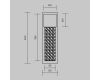 Настенный светильник Maytoni Golthic MOD474WL-L20B3K