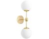 Бра Lumina Deco Zodiak LDW 6001-2 GD+WT