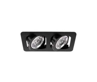 Купить Встраиваемый светильник Loft IT Screen 10328/2A Black Встраиваемый светильник Loft IT Screen 10328/2A Black