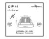 Встраиваемый светодиодный светильник Novotech Drum 357603