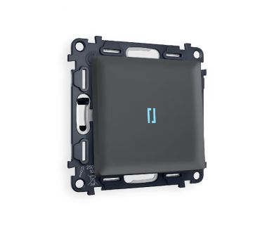 Купить Комплект механизма 1-кл выключателя с подсветкой Ambrella Volt Alfa MA902020 Комплект механизма 1-кл выключателя с подсветкой Ambrella Volt Alfa MA902020