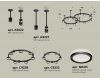 Комплект подвесного светильника Ambrella Light Techno Ring XR92221003  (A9222, A9227, C9238, C9232, N8415)