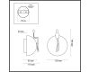 Настенный светильник Odeon Light Confucius 7011/5WLU