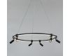 Подвесная люстра Arte Lamp Ring A2186SP-1BK