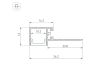 Профиль Arlight FANTOM-BENT-W12-TOP-EDGE-2000 ANOD 040328(1)