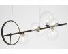 Подвесная люстра Lumina Deco LDP 7033-7 BK+CL