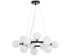 Подвесная люстра Lumina Deco Marsiada LDP 6033-15 BK+MD