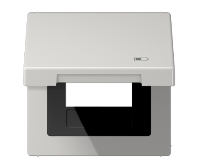 Купить Рамка с подпружиненной крышкой для USB-механизмов Jung LS990BFKLUSBLG Рамка с подпружиненной крышкой для USB-механизмов Jung LS990BFKLUSBLG