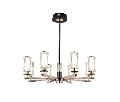 Купить Люстра на штанге Indigo Grandioso 13038/8R Black V000186L Люстра на штанге Indigo Grandioso 13038/8R Black V000186L