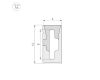Силиконовый профиль Arlight WPH-FLEX-0612-SIDE-S8-5m WHITE 040264