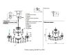 Подвесная люстра Crystal Lux BLANCA re SP6