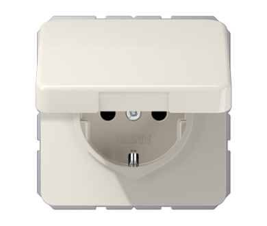 Купить Розетка штепсельная Schuko Jung CD1520NBFKL Розетка штепсельная Schuko Jung CD1520NBFKL