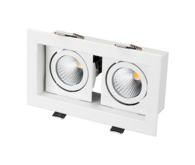 Купить Встраиваемый светильник Arlight CL-KARDAN-S180x102-2x9W Day 024138 Встраиваемый светильник Arlight CL-KARDAN-S180x102-2x9W Day 024138