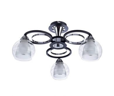 Купить Потолочная люстра Arte Lamp Ginevra A1604PL-3BK Потолочная люстра Arte Lamp Ginevra A1604PL-3BK