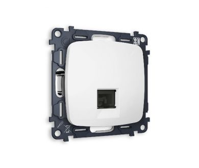 Купить Комплект механизма телефонной розетки RJ-11(4P4C) со шторкой Ambrella Volt Omega MO132030 Комплект механизма телефонной розетки RJ-11(4P4C) со шторкой Ambrella Volt Omega MO132030
