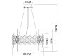 Подвесная люстра Arte Lamp Amelia A1039SP-10BK