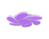 Потолочный светодиодный светильник iLedex Flower 108W WH