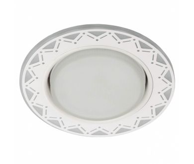 Купить Встраиваемый светильник ЭРА DK LD27 WH/WH Б0037388 Встраиваемый светильник ЭРА DK LD27 WH/WH Б0037388