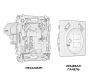 Комплект механизма розетки 2USB A+A 18W (быстрая зарядка) с/з Ambrella Volt Alfa MA129010