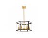 Подвесная люстра Lumina Deco Lorton LDP 1142-6 BK+MD