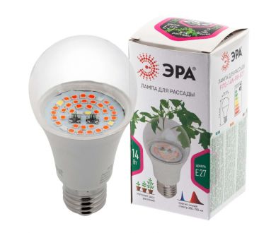Купить Фитолампа для растений светодиодная ЭРА E27 14W 1310K FITO-14W-RB-E27-K Б0039071 Фитолампа для растений светодиодная ЭРА E27 14W 1310K FITO-14W-RB-E27-K Б0039071