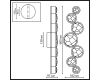 Настенный светильник Odeon Light L-Vision Spilla 7174/15WLA