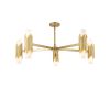 Подвесная люстра Elstead Lighting MARVELE10-AB-OPAL