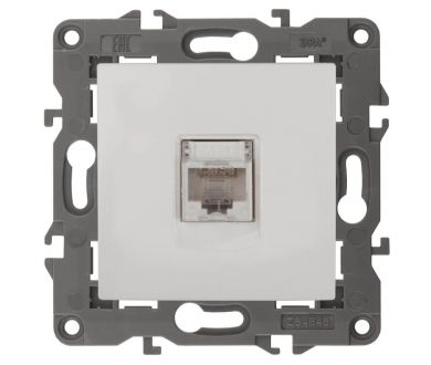 Купить Розетка информационная RJ45 ЭРА Elegance 14-3107-01 Б0034302 Розетка информационная RJ45 ЭРА Elegance 14-3107-01 Б0034302