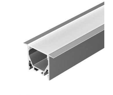Купить Профиль Arlight LINIA25-F-2000 ANOD (Алюминий) 053805 Профиль Arlight LINIA25-F-2000 ANOD (Алюминий) 053805