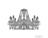Подвесная люстра Bohemia Ivele Crystal 101/12/240 Ni