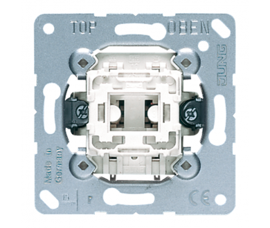 Купить Кнопка 10AX 250V однополюсная с НО контактом Jung EP431U Кнопка 10AX 250V однополюсная с НО контактом Jung EP431U