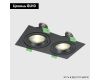 Встраиваемый светильник Crystal Lux CLT 002C2 BL V2