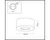 Накладной светильник Odeon Light Bene 4282/7CL