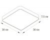 Потолочный светильник Arte Lamp Cosmopolitan A7210PL-2GO