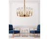 Подвесная люстра Lumina Deco Donatti LDP 8011-12 F.GD