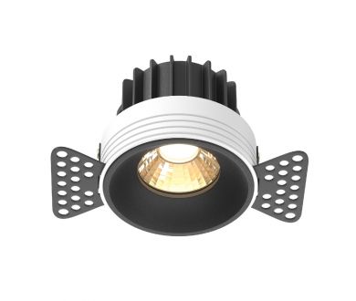 Купить Встраиваемый светильник Maytoni Round DL058-12W2.7K-TRS-B Встраиваемый светильник Maytoni Round DL058-12W2.7K-TRS-B