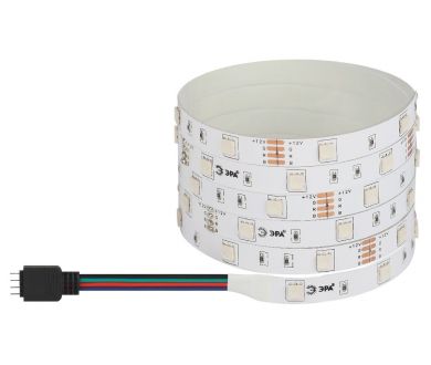 Купить Светодиодная лента Эра 12В 2835 7,2Вт/м RGB 5м IP20 LS5050-7,2-30-12-RGB-IP20-1 year-5m Б0035602 Светодиодная лента Эра 12В 2835 7,2Вт/м RGB 5м IP20 LS5050-7,2-30-12-RGB-IP20-1 year-5m Б0035602