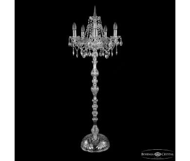 Купить Торшер Bohemia Ivele Crystal 1413T1/5/141-120 Ni Торшер Bohemia Ivele Crystal 1413T1/5/141-120 Ni