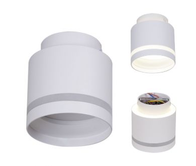 Купить Накладной светильник Reluce 53001-9.5-001IL GX53+LED3W WT Накладной светильник Reluce 53001-9.5-001IL GX53+LED3W WT